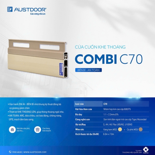 Cửa Cuốn Austdoor C70