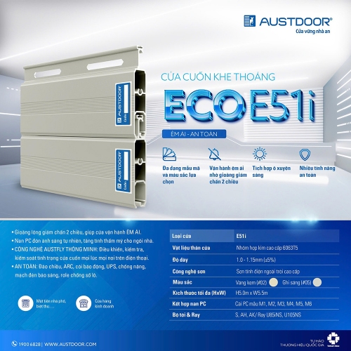 Cửa Cuốn Austdoor E51i