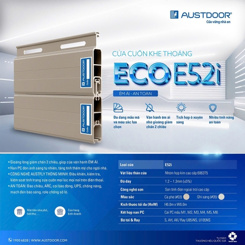 Cửa Cuốn Austdoor E52i