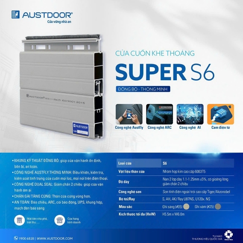 Cửa Cuốn Austdoor S6