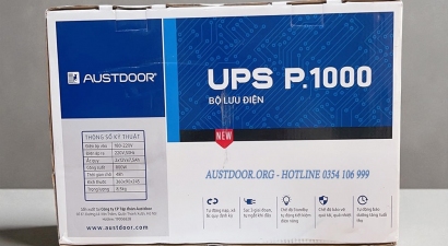 Bộ lưu điện cửa cuốn Austdoor P1000, P2000