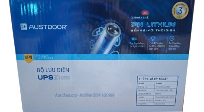 Bộ lưu điện cửa cuốn Austdoor Z1000